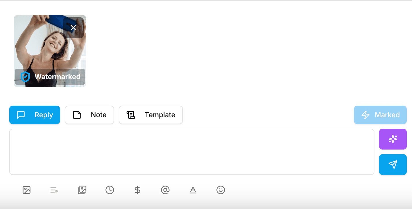 Watermark Protection UI
